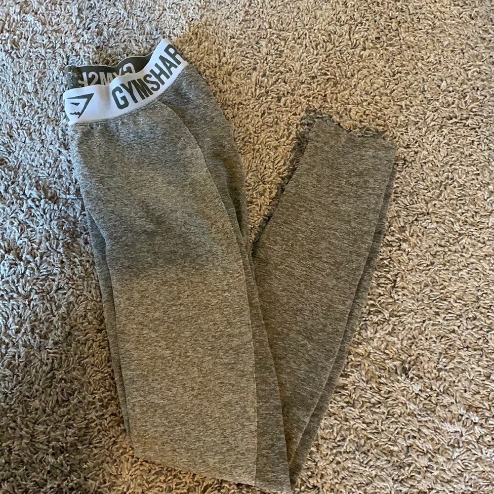 Green gymshark leggings